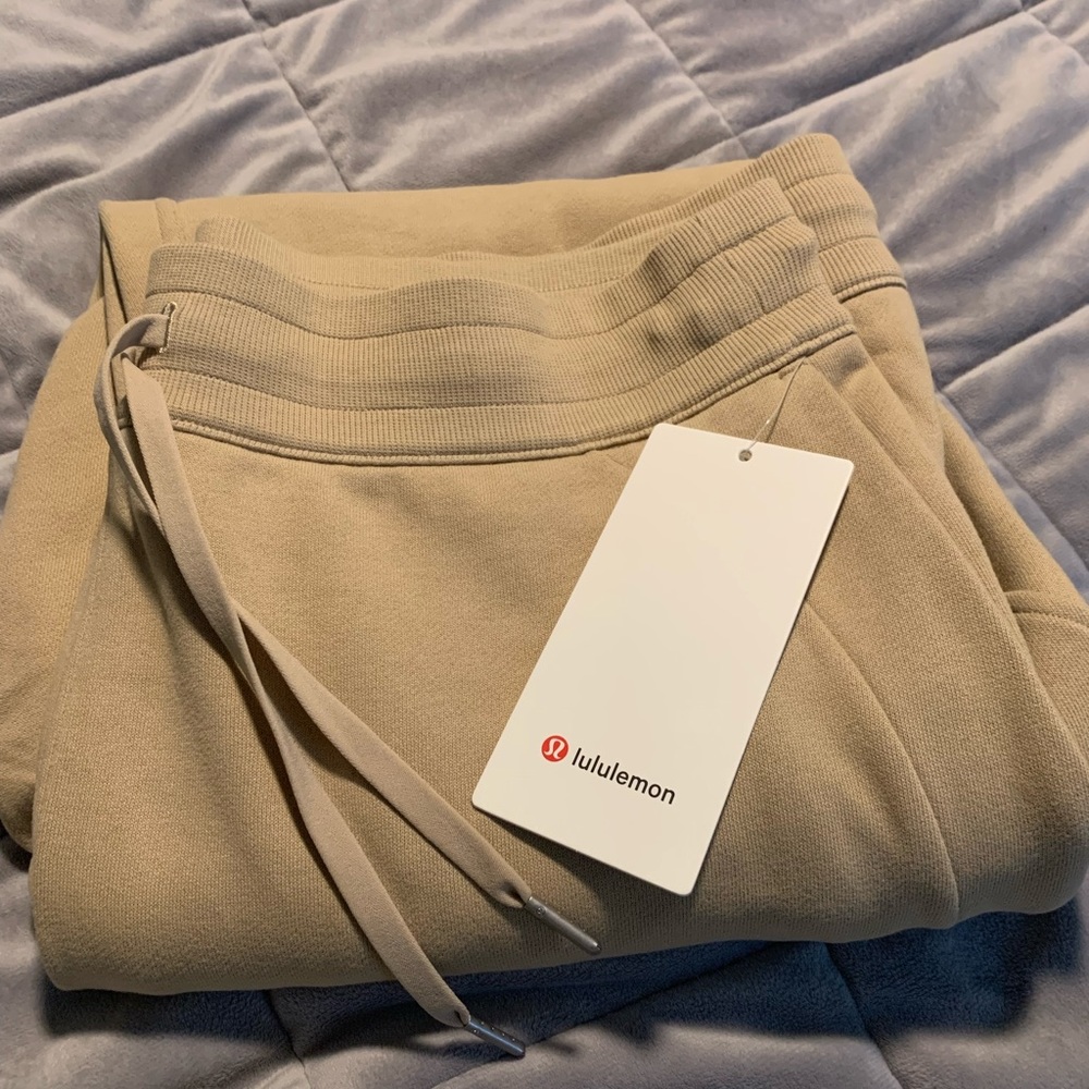 lululemon athletica Tan Track Joggers